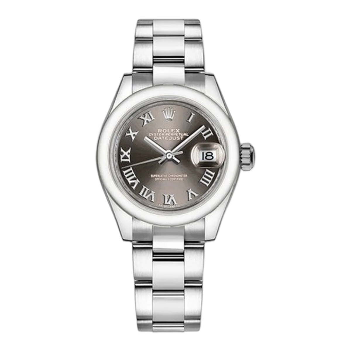 Rolex Lady Datejust 28Mm Stainless Steel Ladies Watch