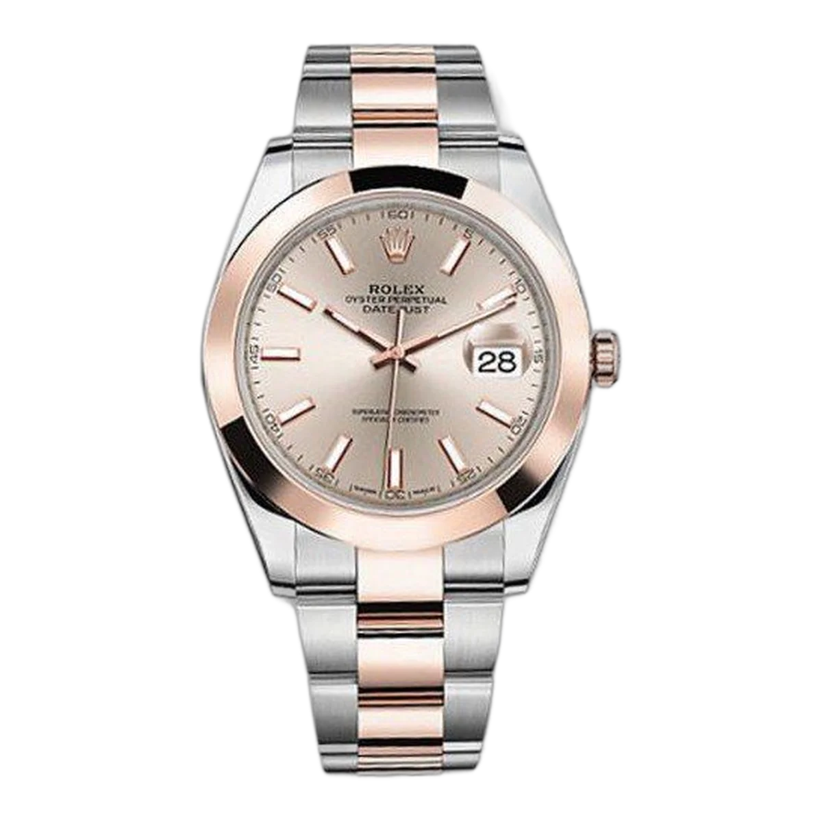 Rolex Oyster Perpetual Datejust 126301 SUIO 41Mm 18Kt Rose Gold Men's Watch