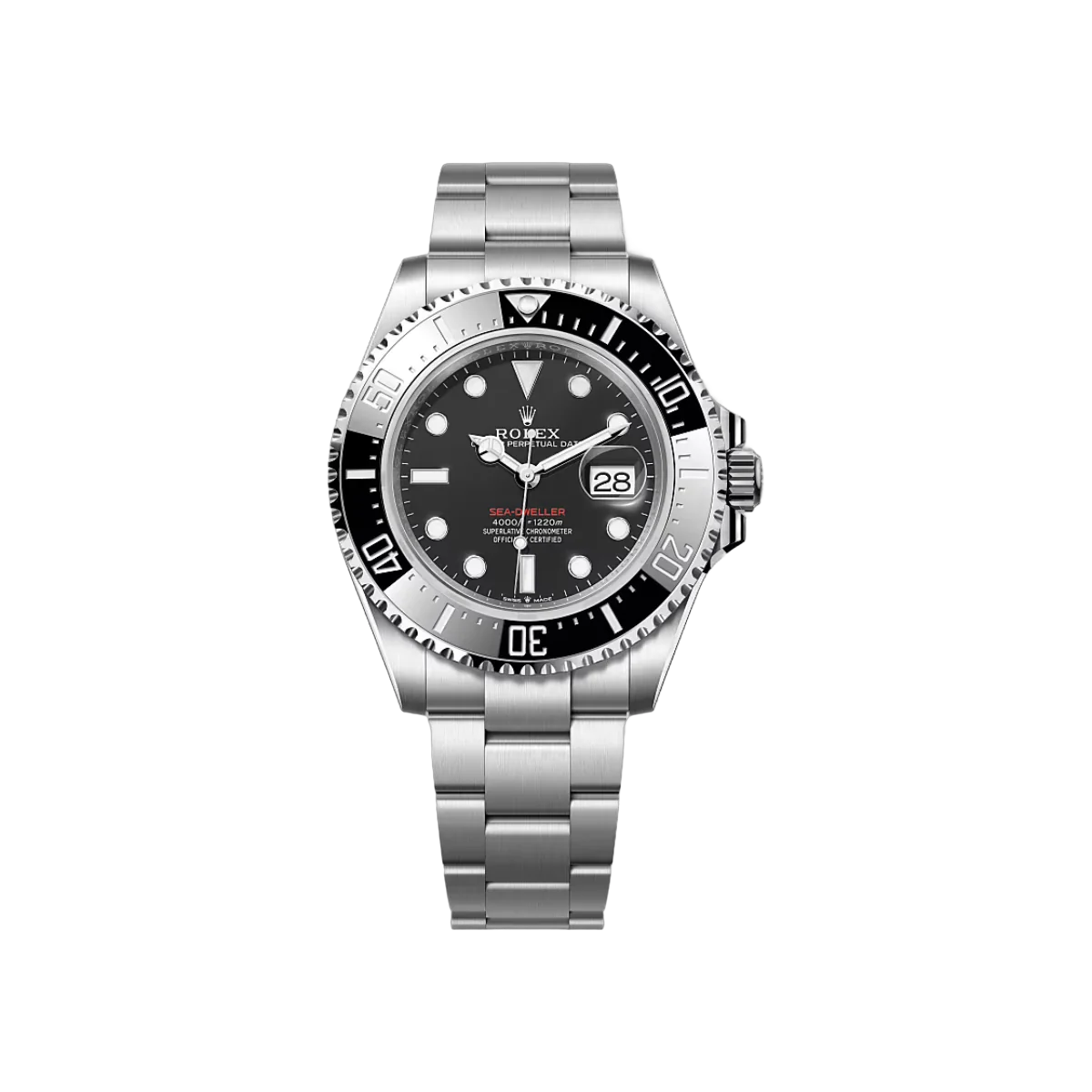 Rolex Sea Dweller 126600-0002 Perpetual Black Dial 43mm Stainless Steel Men's Watch