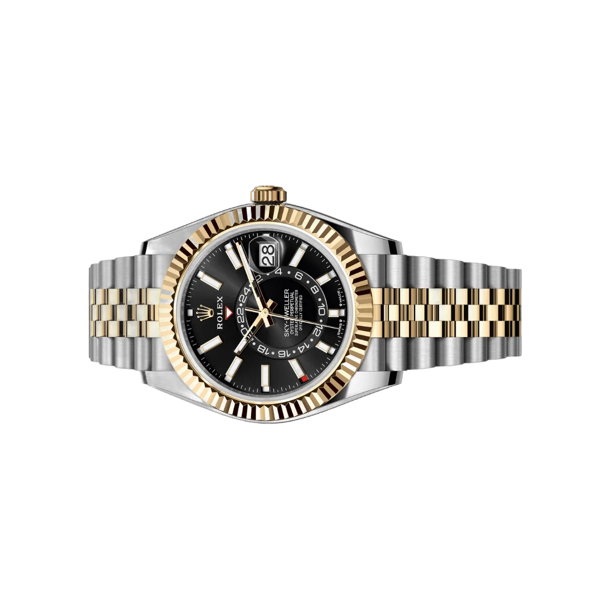 Rolex Sky Dweller 336933-0004 Oystersteel Yellow Gold Bright Black Dial 42mm Men’s Watch – additional product photo 2