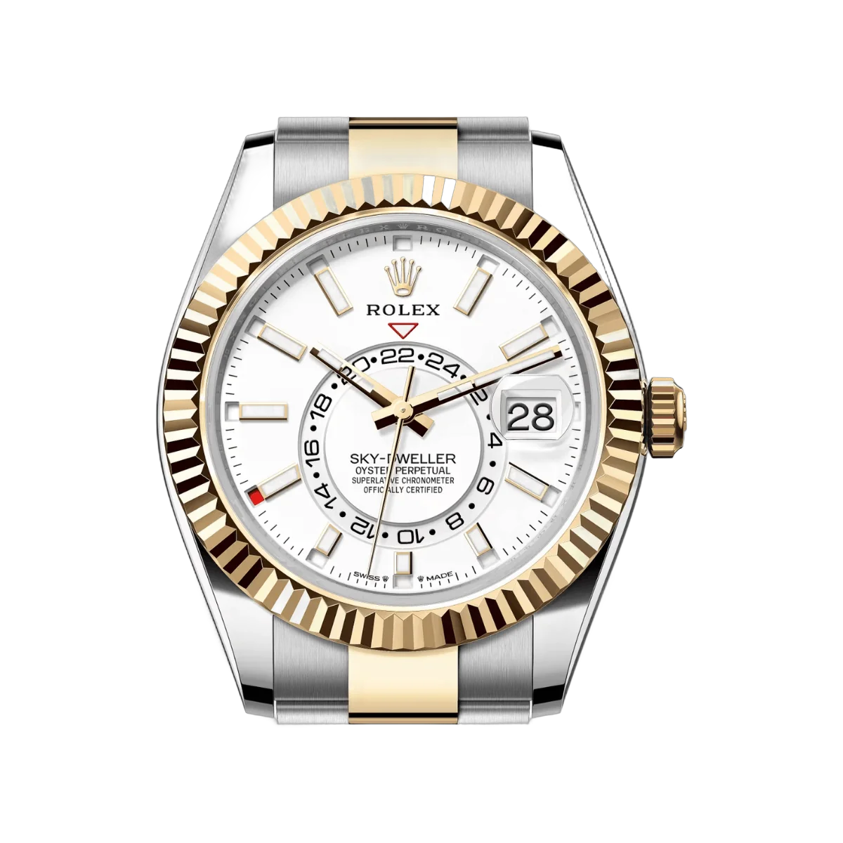 Rolex Sky Dweller 336933-0005 Oystersteel Yellow Gold Intense White Dial 42mm Men’s Watch – additional product photo 3