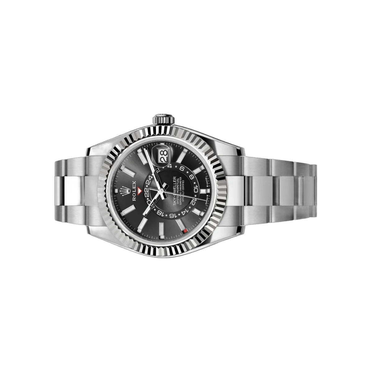 Rolex Sky Dweller 336934-0007 White Gold Bright Black Dial 42mm Men’s Watch – additional product photo 3