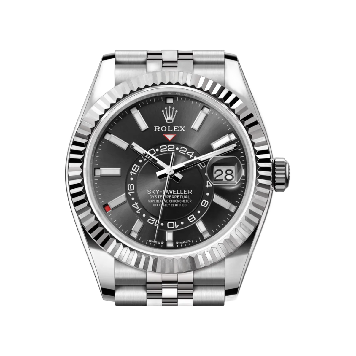 Rolex Sky Dweller 336934-0008 White Gold Bright Black Dial 42mm Men’s Watch – additional product photo 3