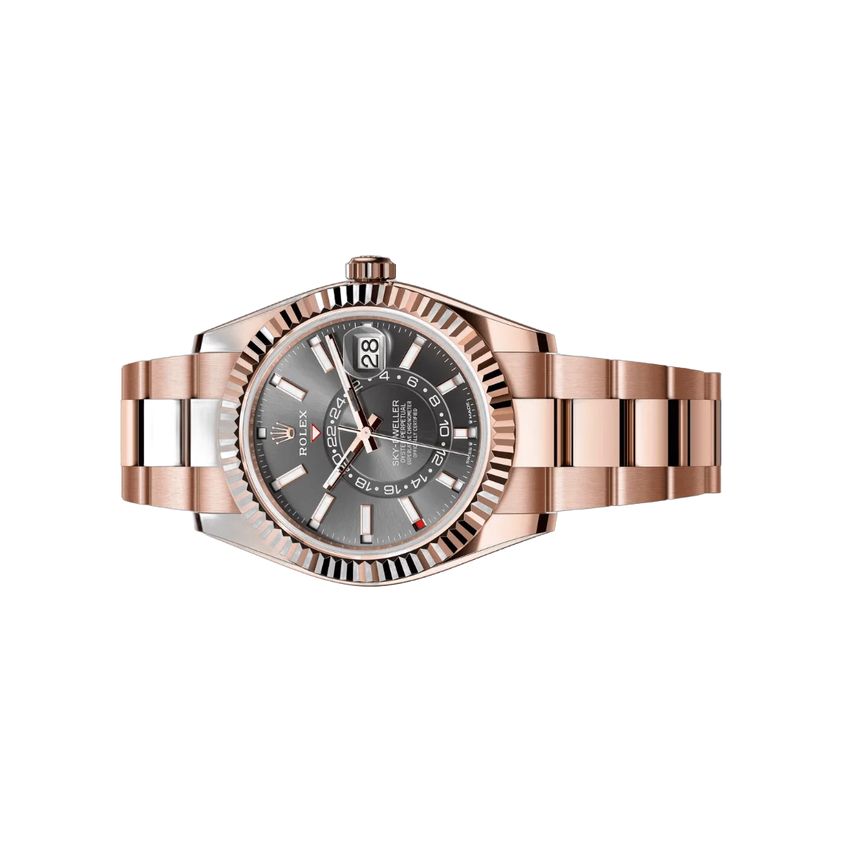 Rolex Sky Dweller 336935-0004 Everose Gold Slate Dial 42mm Men’s Watch – additional product photo 2