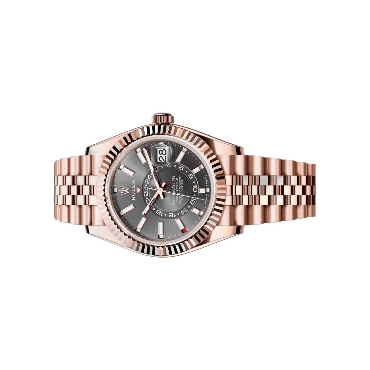 Rolex Sky Dweller 336935-0008 Everose Gold Slate Dial 42mm Men’s Watch – additional product photo 2