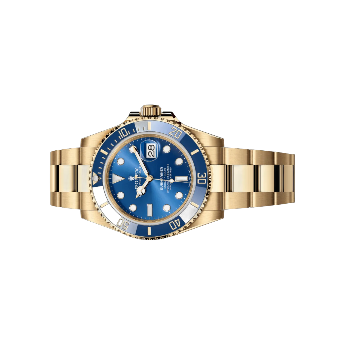 Rolex Submariner Date 126618LB-0002 Yellow Gold Royal Blue Dial 41mm Men’S Watch – additional product photo 2