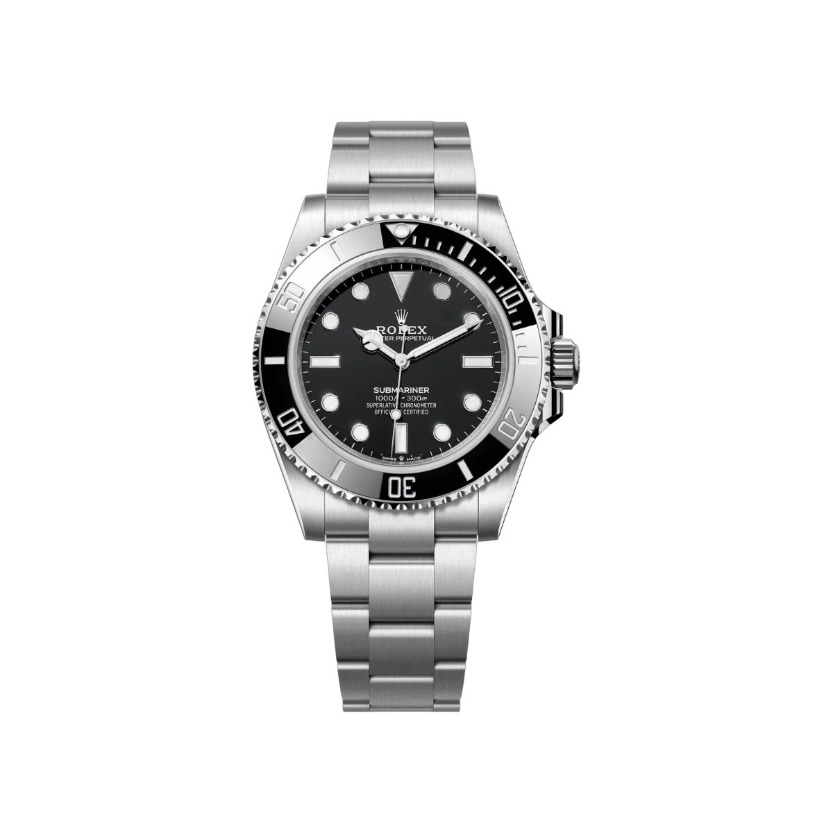 Rolex Submariner m124060-0001 Black Dial 41mm Stainless Steel