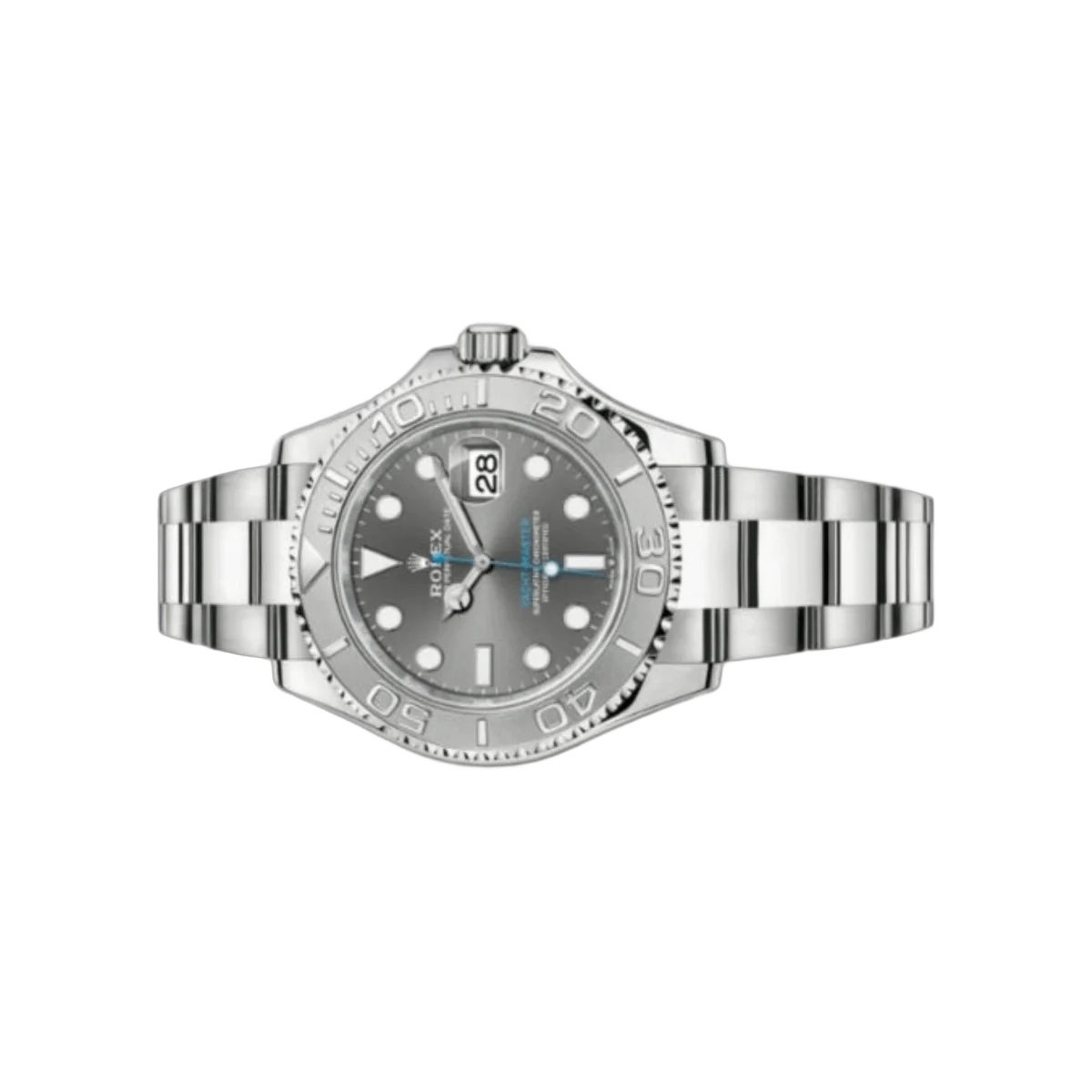 Rolex Yacht Master 126622-0001 Dark Rhodium Platinum Bezel Oystersteel 40mm Gray Dial Men's Watch – additional product photo 3