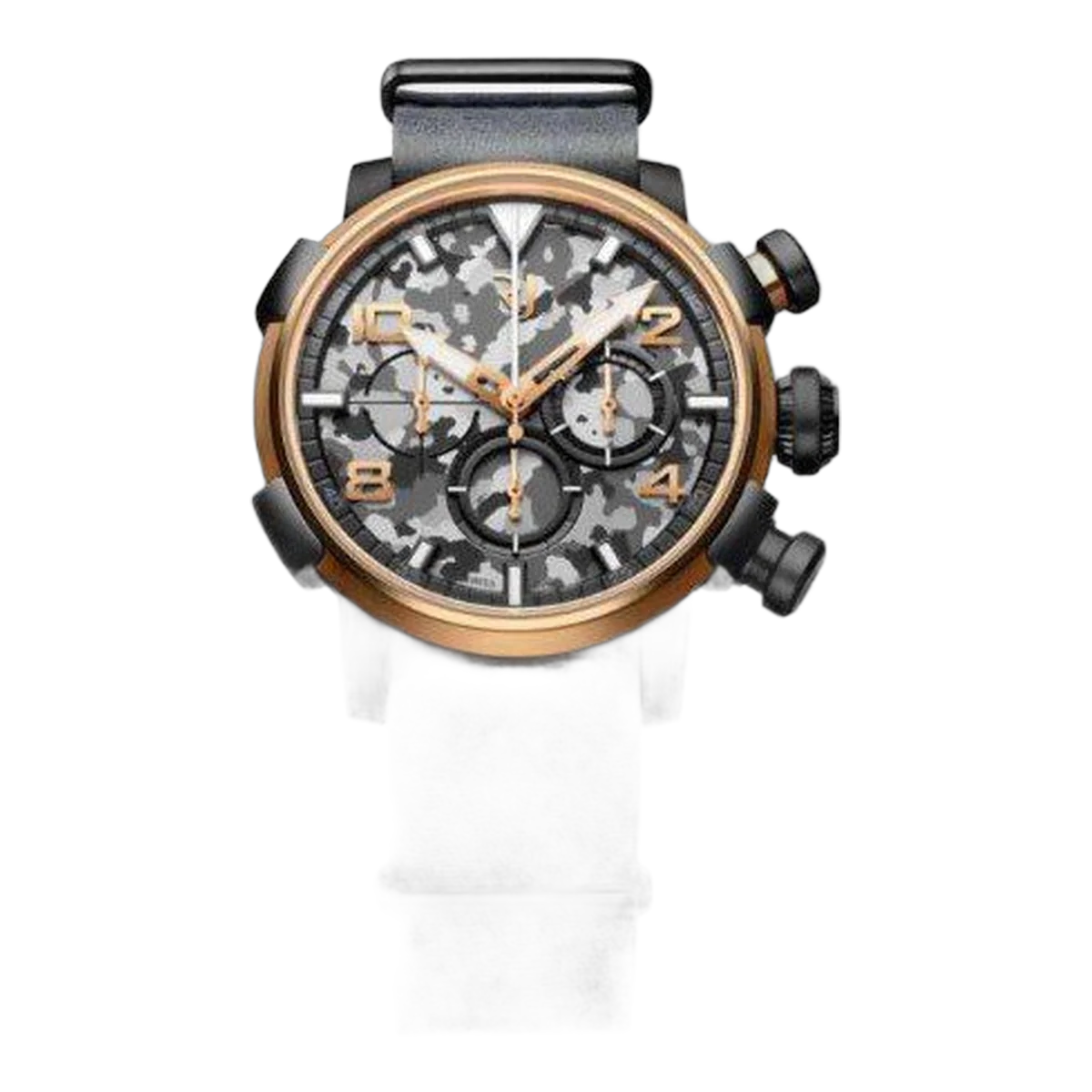Romain Jerome Capsules Nose Art Dna 46Mm Pvd 18Kt Rose Gold Men's Watch