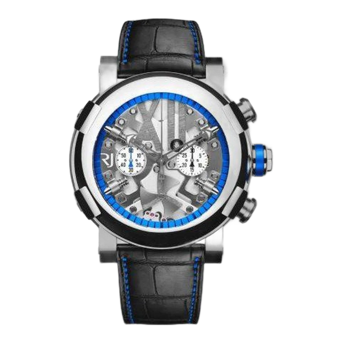 Romain Jerome Steampunk Chronograph 50Mm Stainless Steel Men's Watch