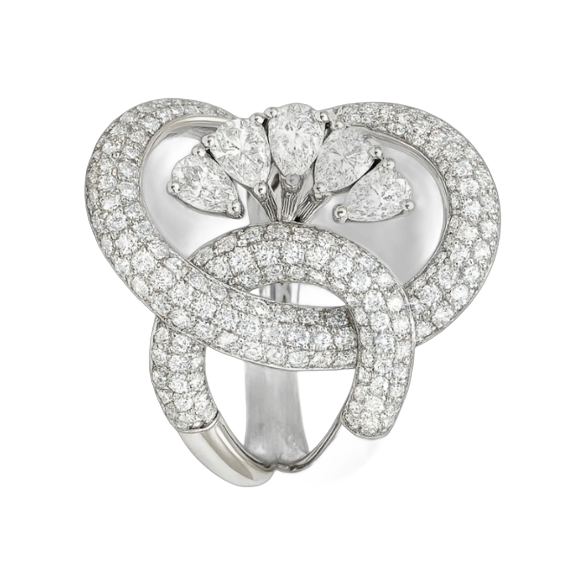ROUND-PEAR RING-HRD-F-G/VVS-VS 1.76 CTS- A31R,Total Wt -6.52gm – additional product photo 2