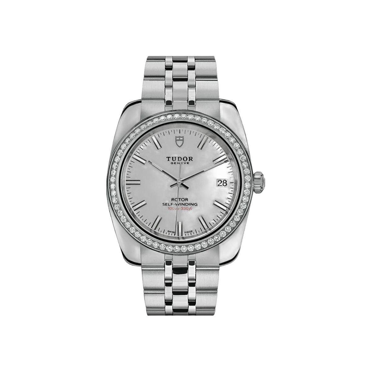 Tudor Classic Date M22020-0010 White Index Dial