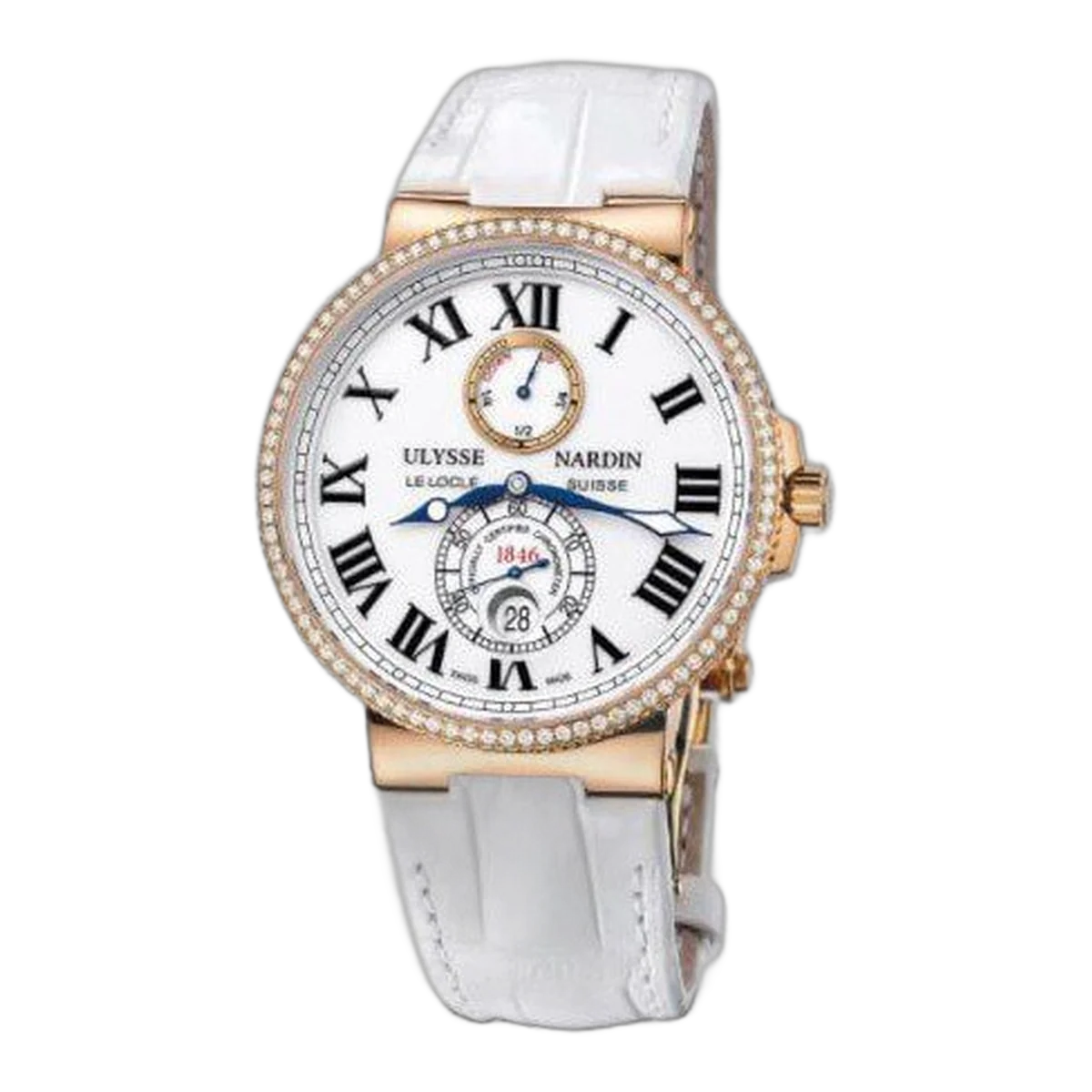 Ulysse Nardin Maxi Marine 18Kt Rose Gold 43Mm Men's Watch