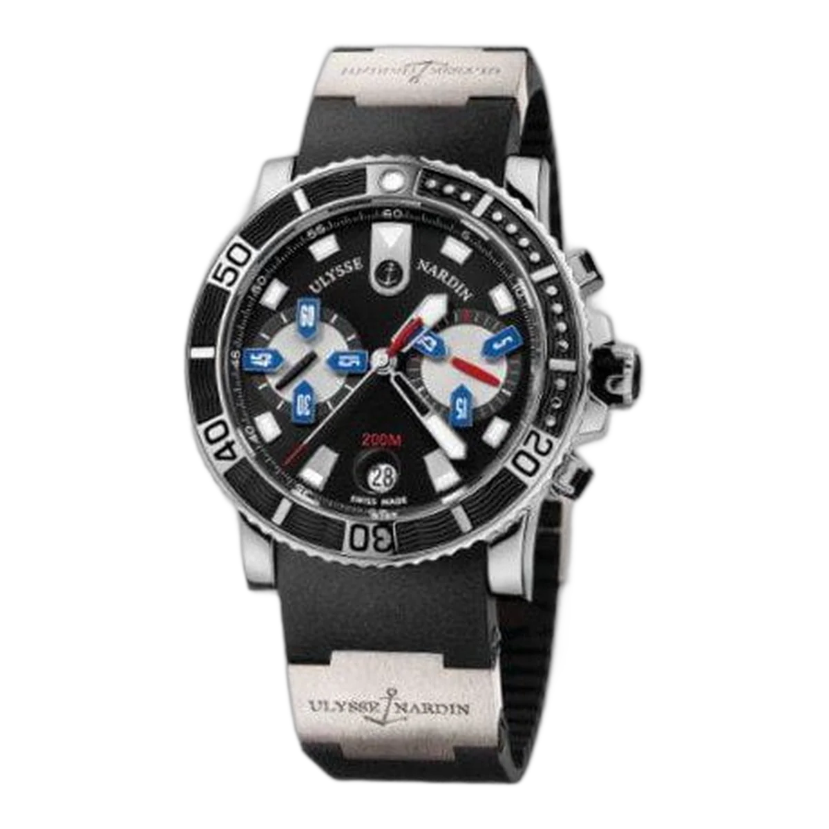 Ulysse Nardin Maxi Marine Stainless Steel 42.7Mm Men's Watch