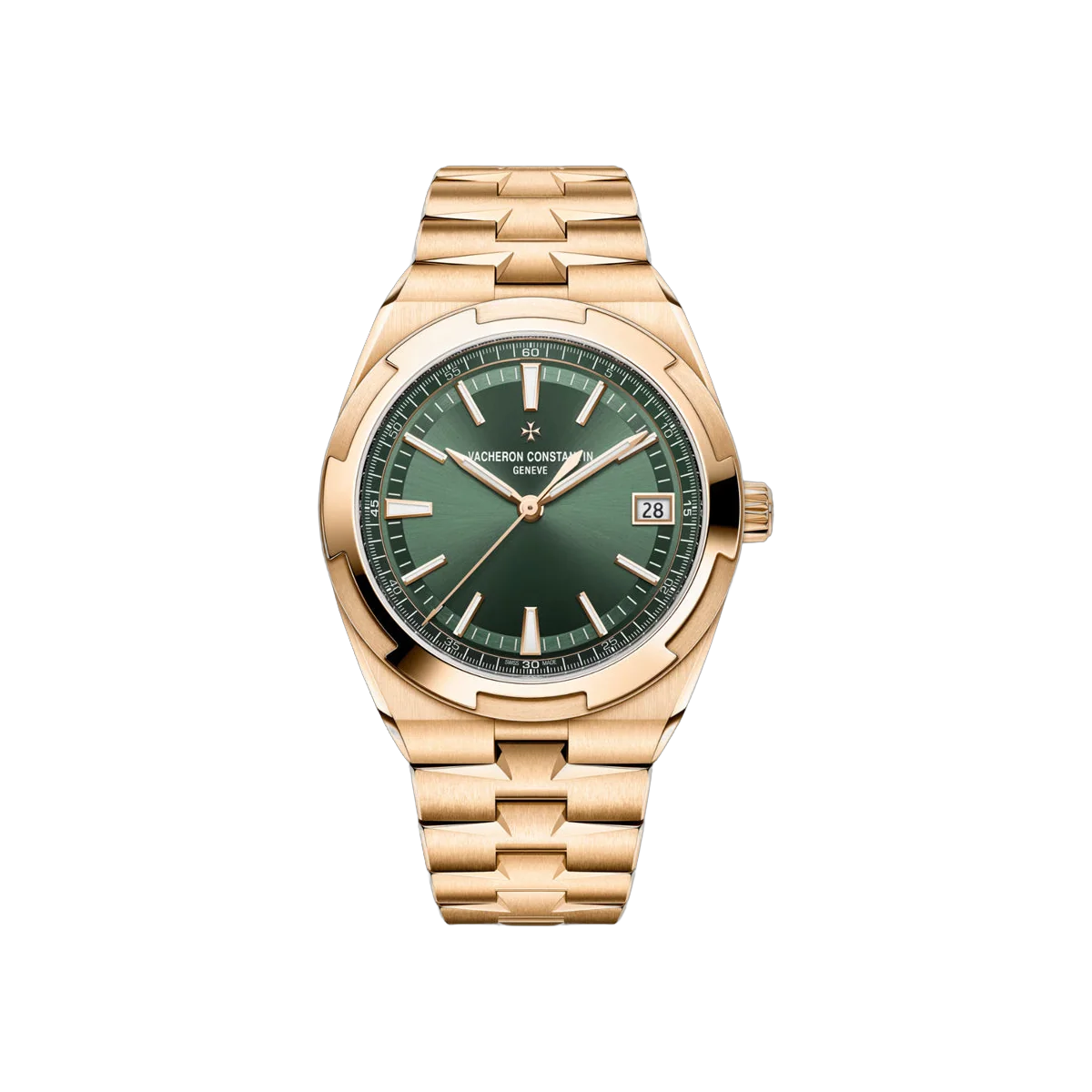 Vacheron Constantin Overseas 4520V/210R-B967 Automatic Rose Gold Green Dial 41mm Men's Watch