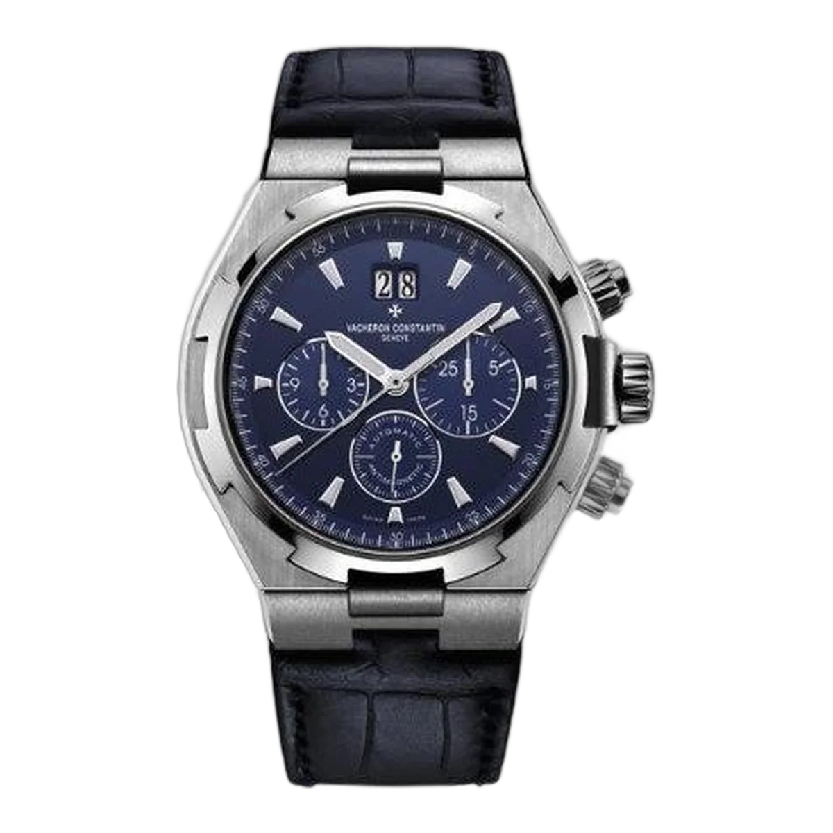 Vacheron Constantin Overseas 49150/000A-9745 Stainless Steel 42mm Blue Dial Men's Watch