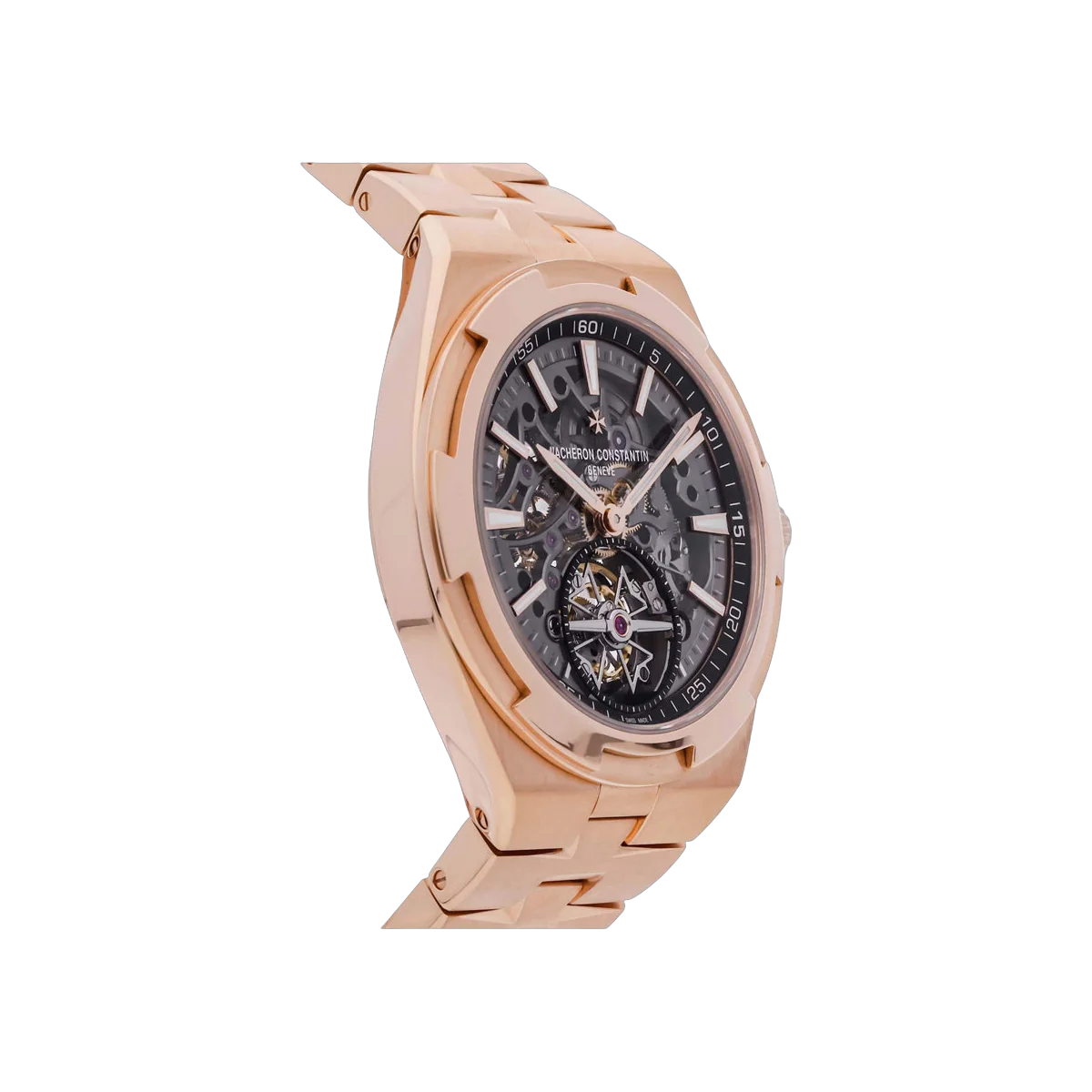Vacheron Constantin Overseas 6000V/110R-B934 Tourbillon Rose Gold 42.5mm Skeleton Dial Men's Watch – additional product photo 3
