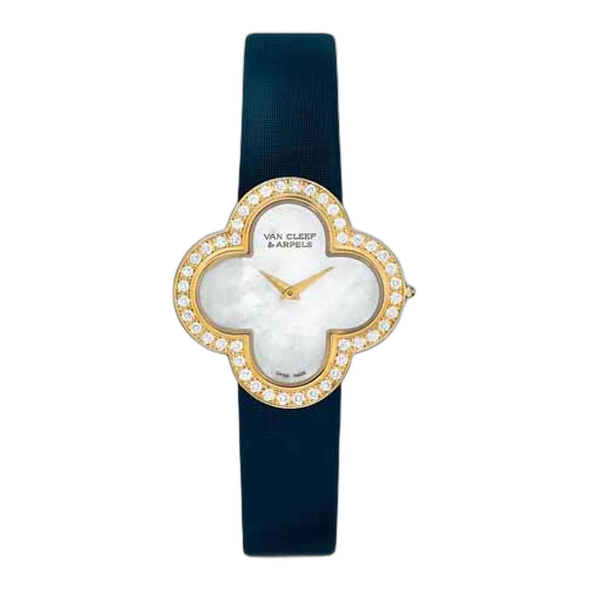 Van Cleef &Amp; Arpels 18Kt Yellow Gold 27Mm X 27Mm Ladies Watch