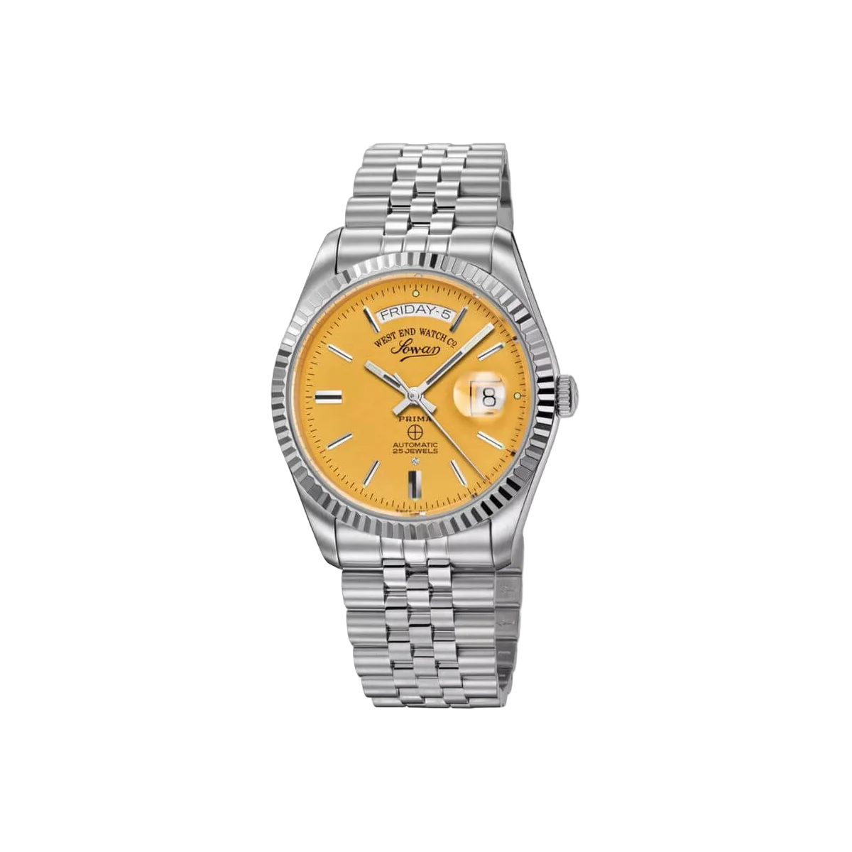 West End Watch Co. 6868.10.3338 Sowar Prima 黄色索引表盘男士Wa
