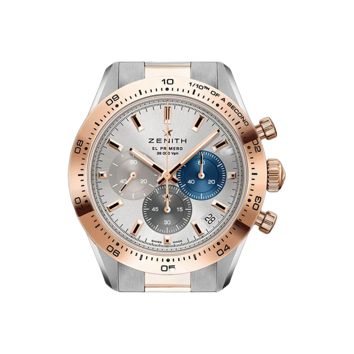 Zenith Chronomaster 51.3100.3600/69.M3100 Sport 18Kt Rose Gold Silver Dial – additional product photo 2
