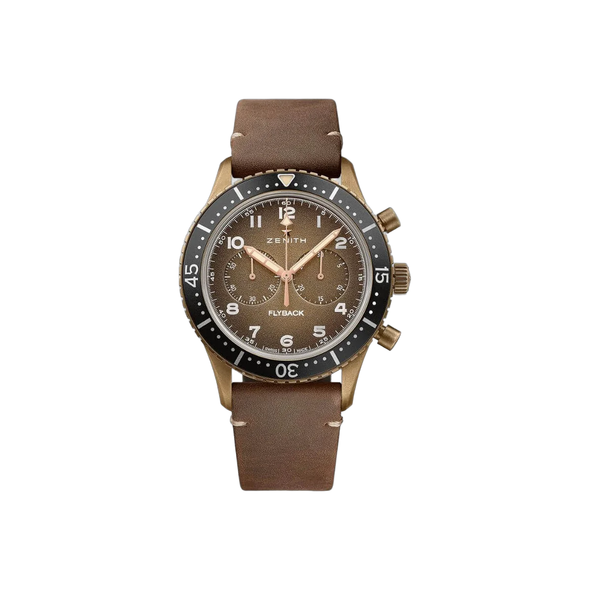 Zenith Cronometro 29.2240.405/18.C801 Tipo CP-2 Flyback Bronze