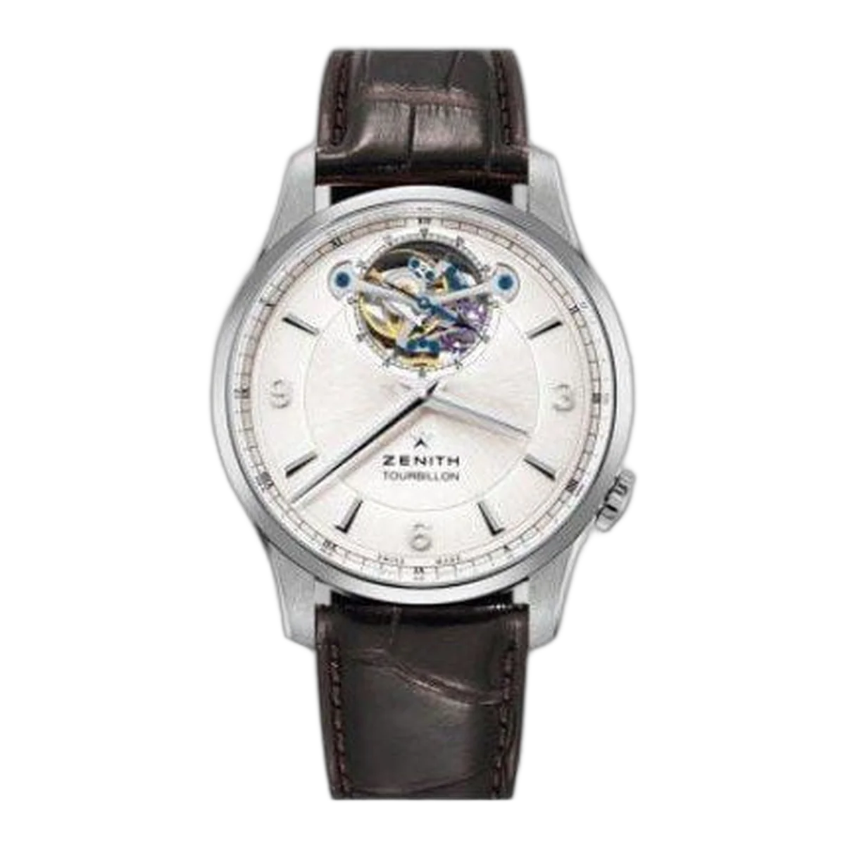 Zenith Elite Stainless Steel 40Mm Men's Watch
