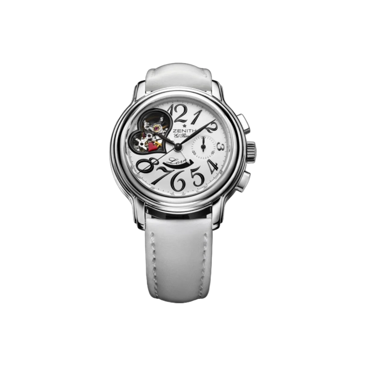 Zenith Star 03.1230.4021/31.C546 El Primero Open Midsize White Dial