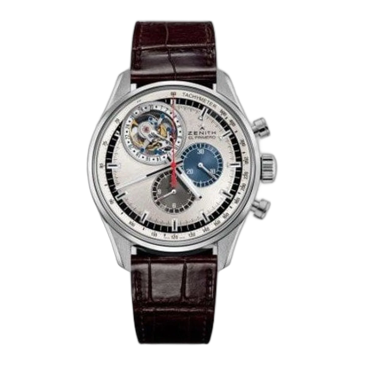 Zenith Tourbillon 18Kt White Gold 44Mm Men's Watch