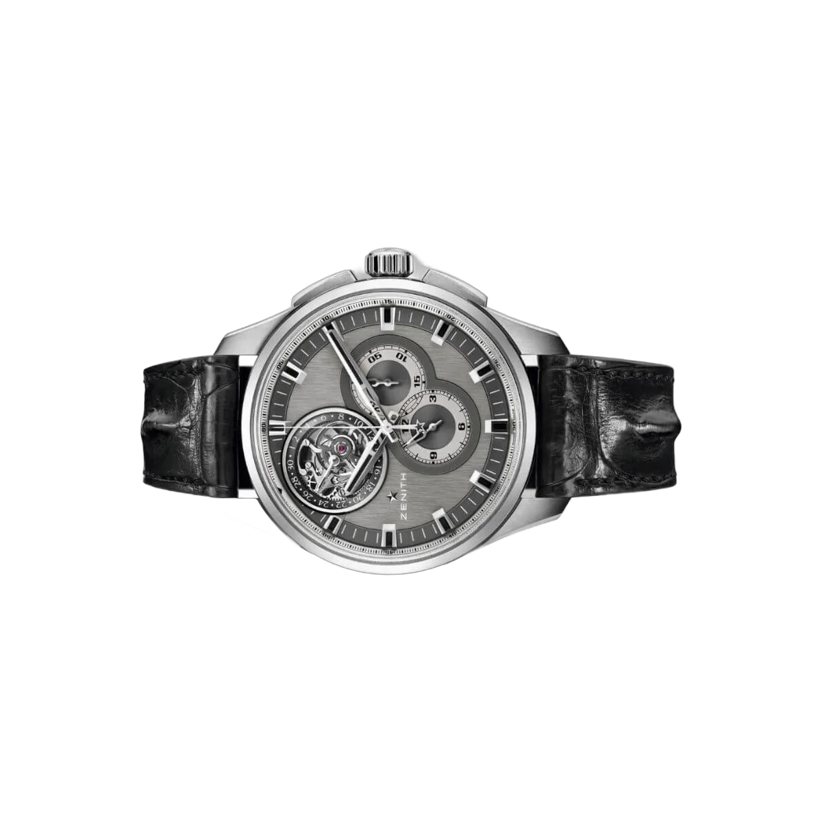 Zenith Tourbillon 95.2260.4035/21.C759 El Primero 45Mm Brushed Titanium Men’s Watch – additional product photo 3
