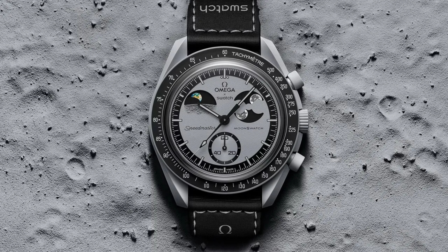 Swatch x Omega MoonSwatch: Mission to Earthphase – Moonshine Gold