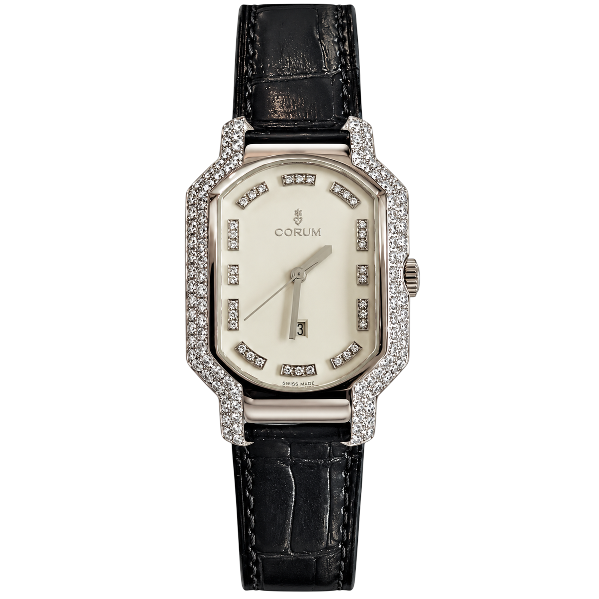 Corum Rue de la Paix 39.753.69 29MM 18K White Gold Diamond