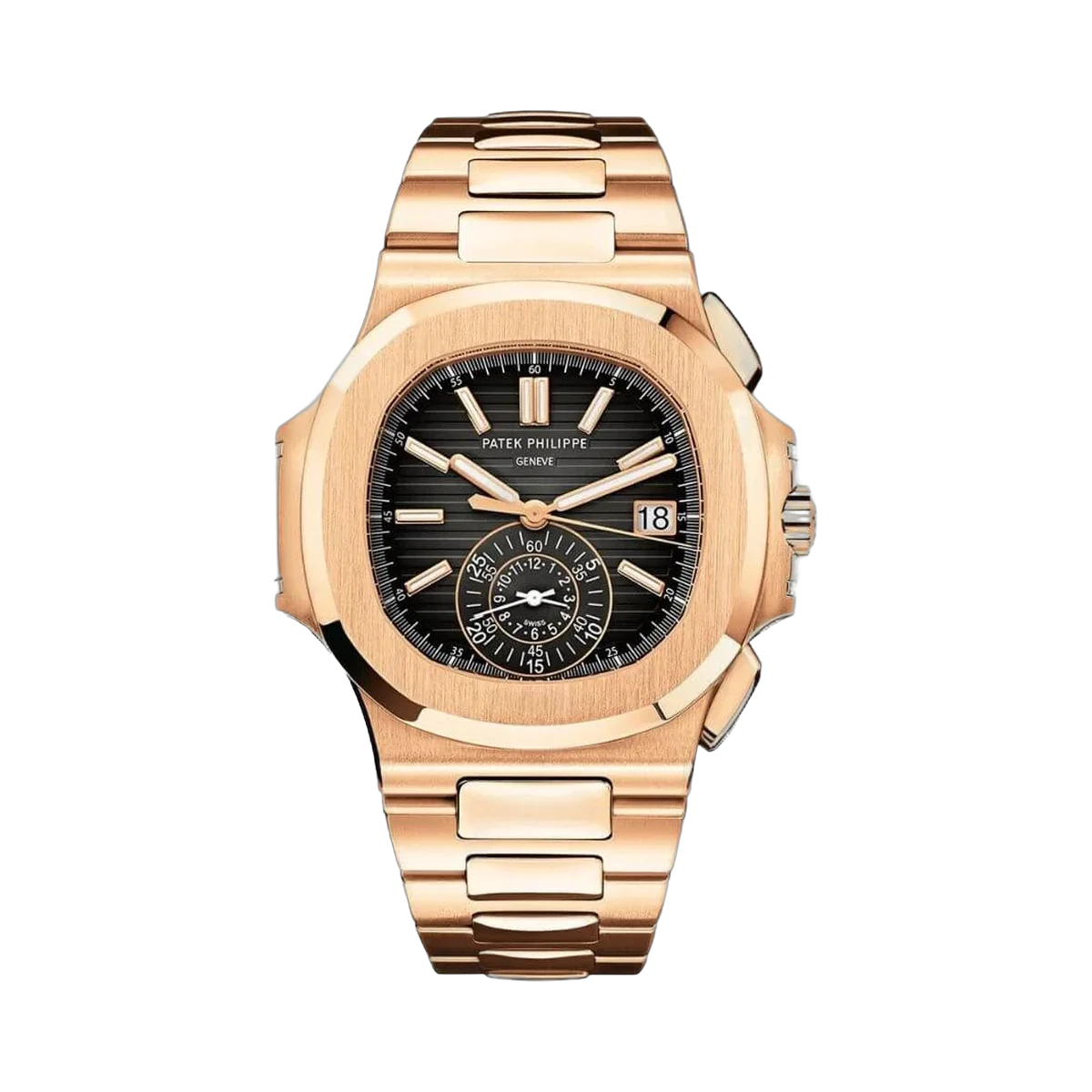 Patek Philippe Nautilus 5980/1R-001 18k Rose Gold Black Gradient Dial