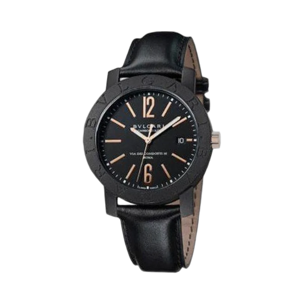 Bvlgari Bvlgari Carbon Fiber 40Mm Men's Watch