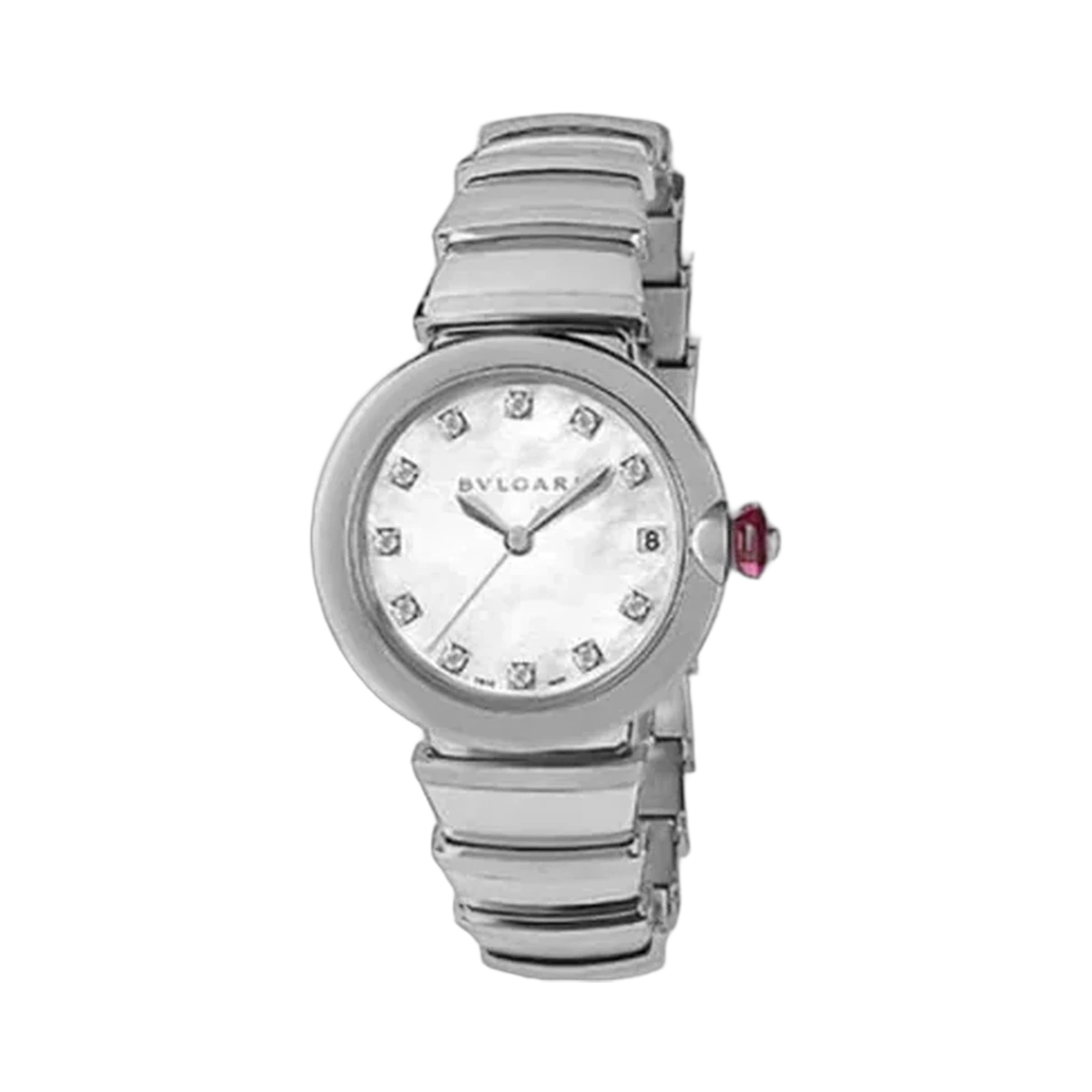 Bvlgari Lvcea Stainless Steel 33Mm Ladies Watch