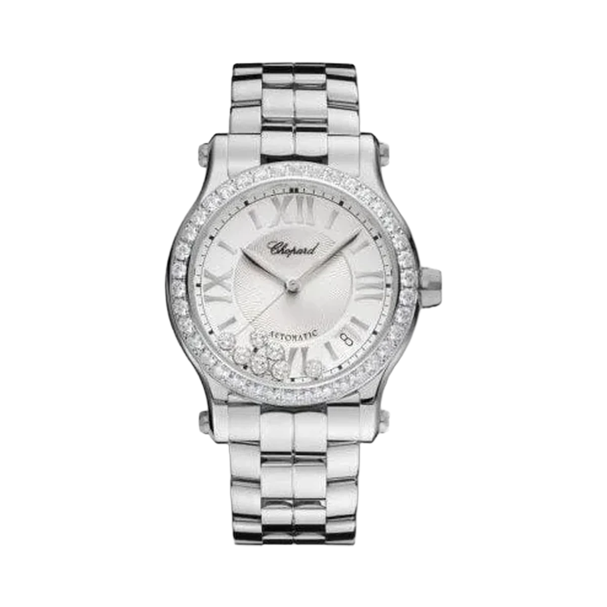 Chopard Happy Sport Stainless Steel 36Mm Ladies Watch