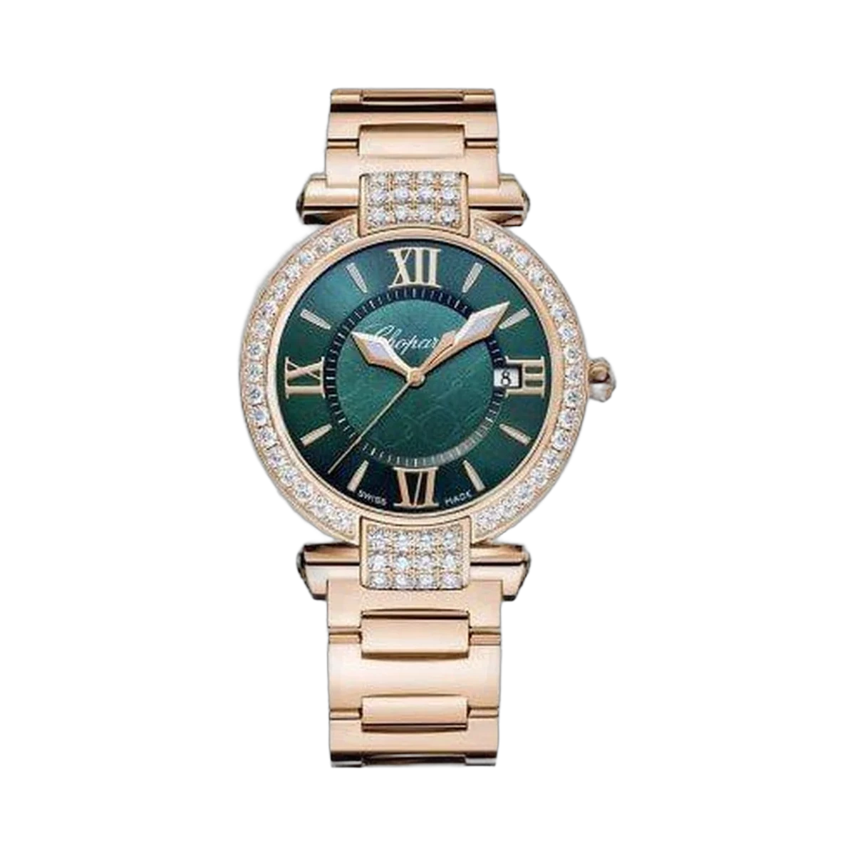 Chopard Imperiale 18Kt 玫瑰金 36 毫米女士腕表