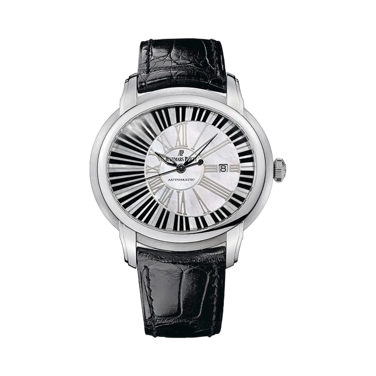 Audemars Piguet Millenary Pianoforte Herrenuhr aus 18 Karat Weißgold