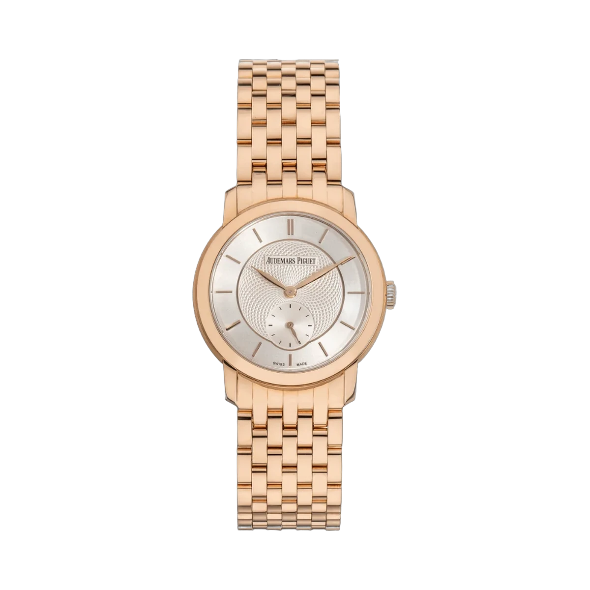 Audemars Piguet Jules Audemars 77250OR.OO.1270OR.01 Silver Index Dial 33mm Ladies Watch