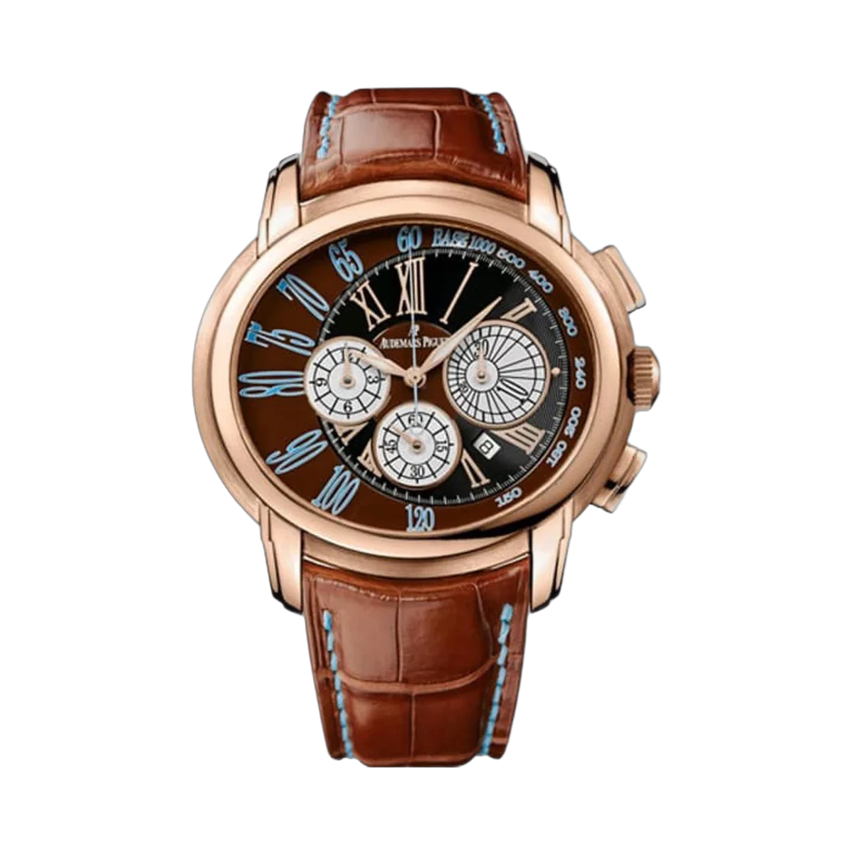 Audemars Piguet Millenary 26145OR.OO.D095CR.01 18Kt Rose Gold 42Mm Silver Dial Men's Watch
