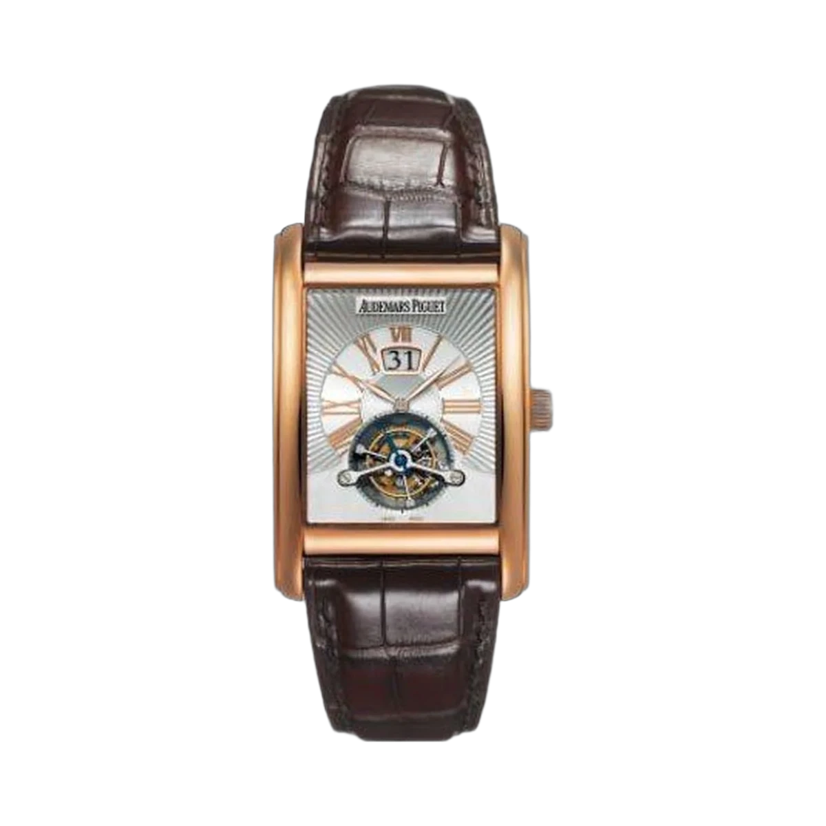 Audemars Piguet Edward Piguet 26009Or.Oo.D088Cr.01 Large Date Tourbillon Men's Watch