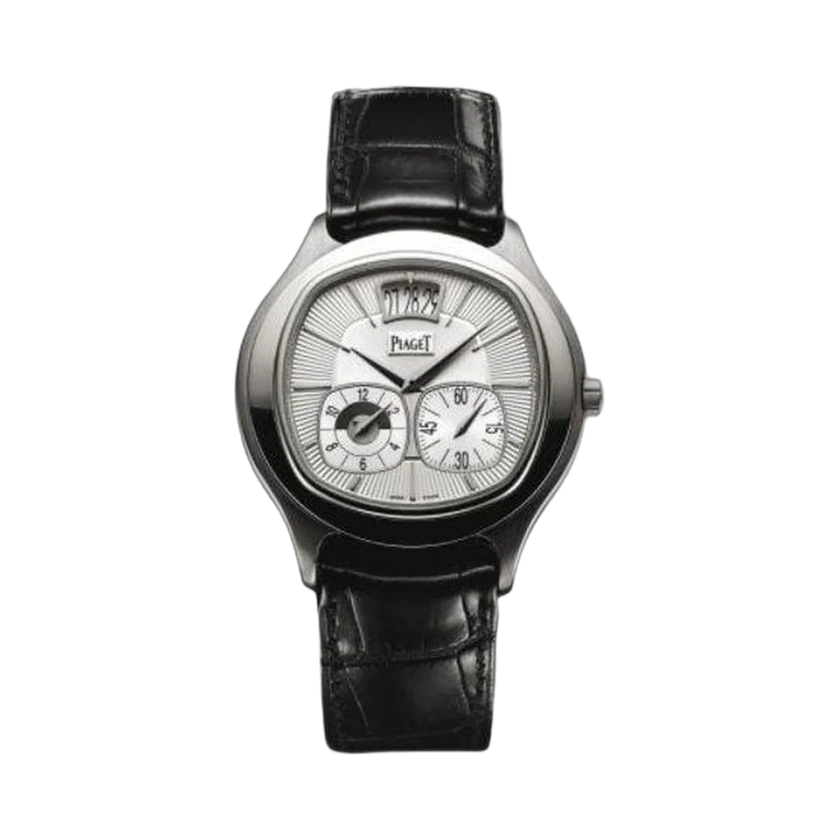 Piaget Emperador Herrenuhr aus Edelstahl, 42 mm