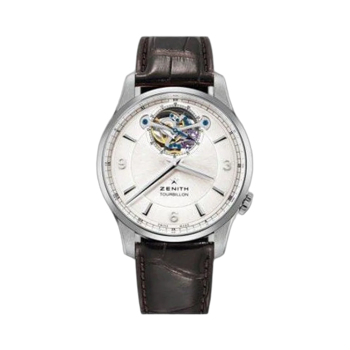 Zenith Elite Herrenuhr aus Edelstahl 40 mm