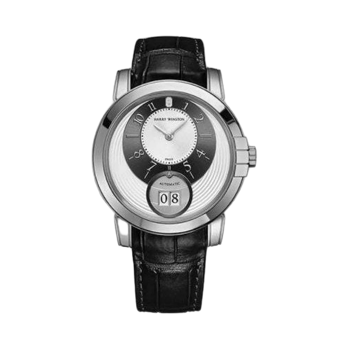 Harry Winston Midnight 18Kt White Gold 42Mm Men's Watch