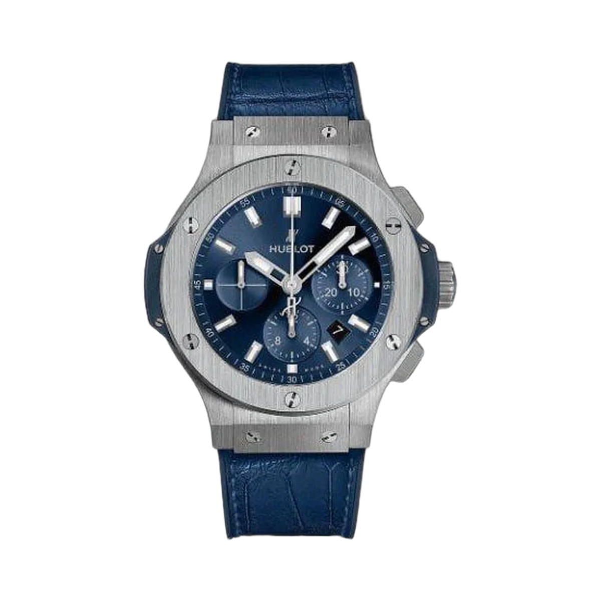 Hublot Big Bang 301.sx.7170.lr ستانلس ستيل 44 ملم ميناء أزرق