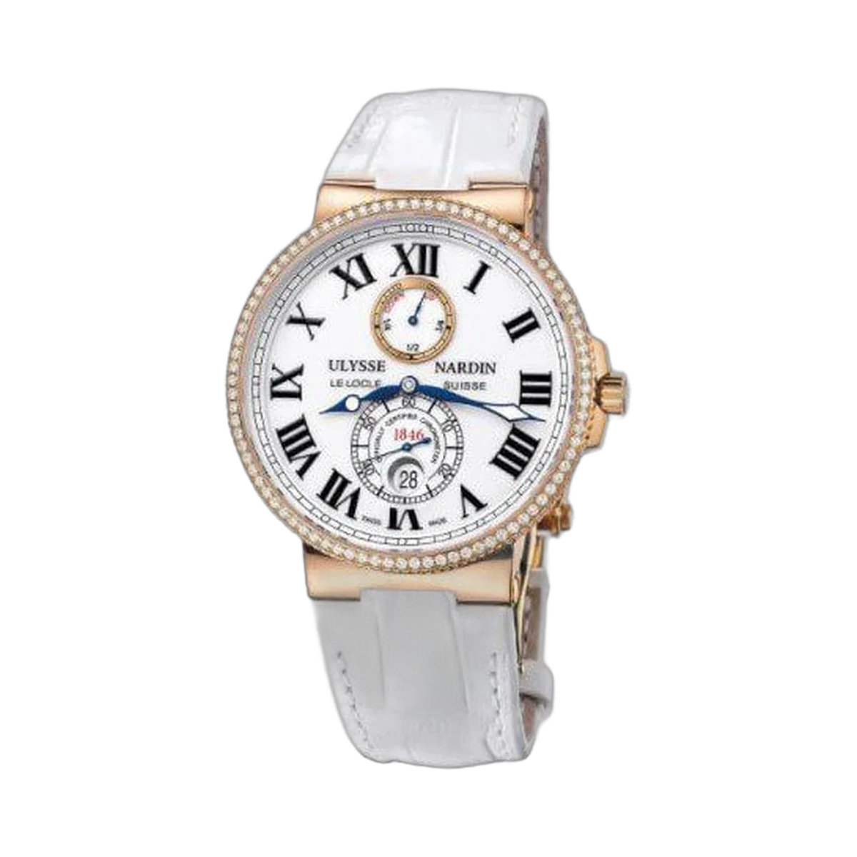 Ulysse Nardin Maxi Marine 18Kt Rose Gold 43Mm Men's Watch