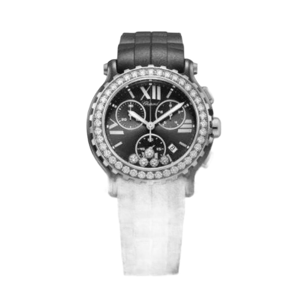Chopard Happy Sport Black Pvd 42Mm Ladies Watch