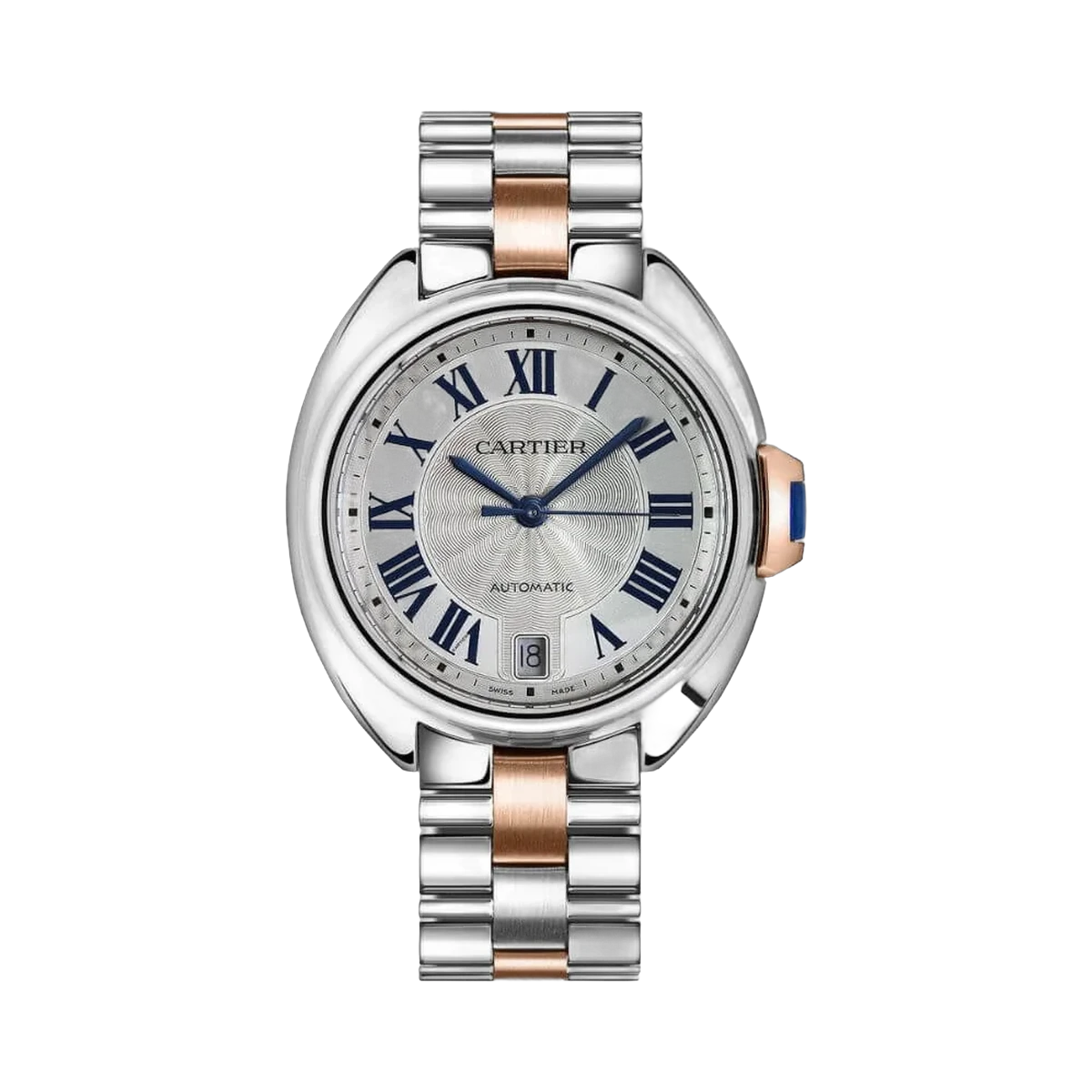 Cartier Cle De Cartier W2CL0003 Silver Dial Stainless Steel 35MM