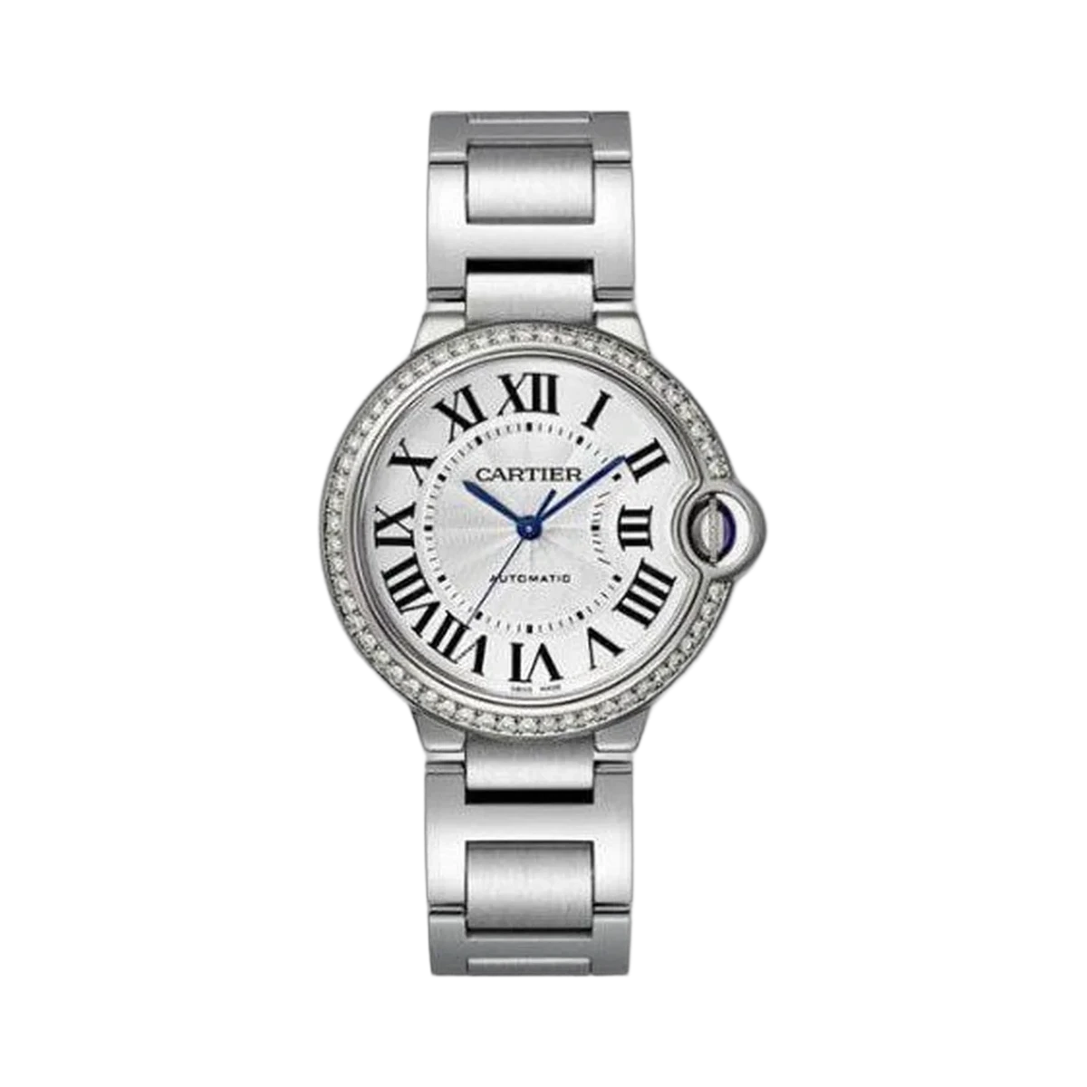 Cartier Ballon Bleu Stahl 36Mm Damenuhr