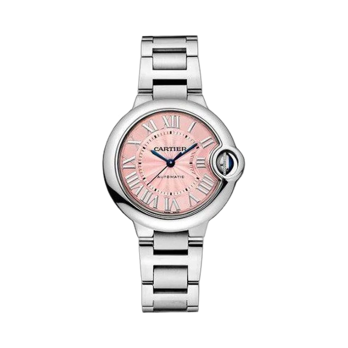 Cartier Ballon Bleu De Cartier Edelstahl 33 mm Damenuhr