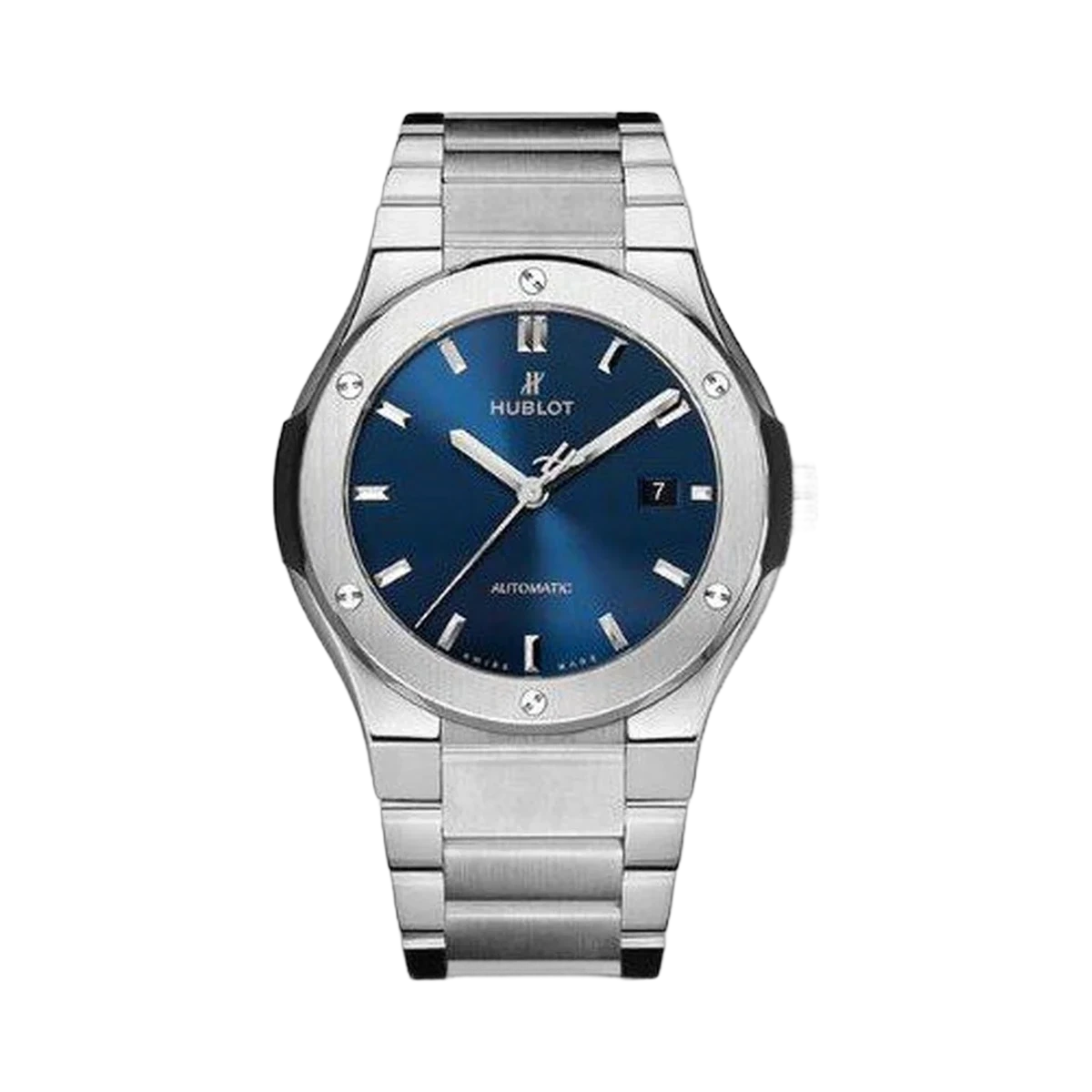 Hublot Classic Fusion Blue Titanium 42Mm Men's Watch